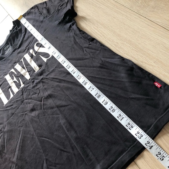 Levi’s Logo T Shirt in Black & White Size XS - Picture 6 of 11